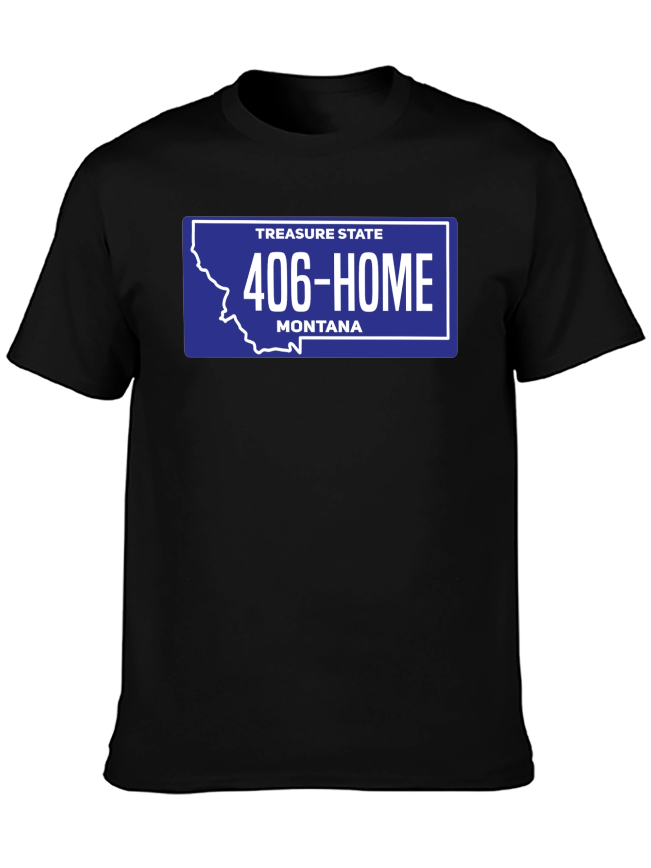 Montana State License Plate T-Shirt