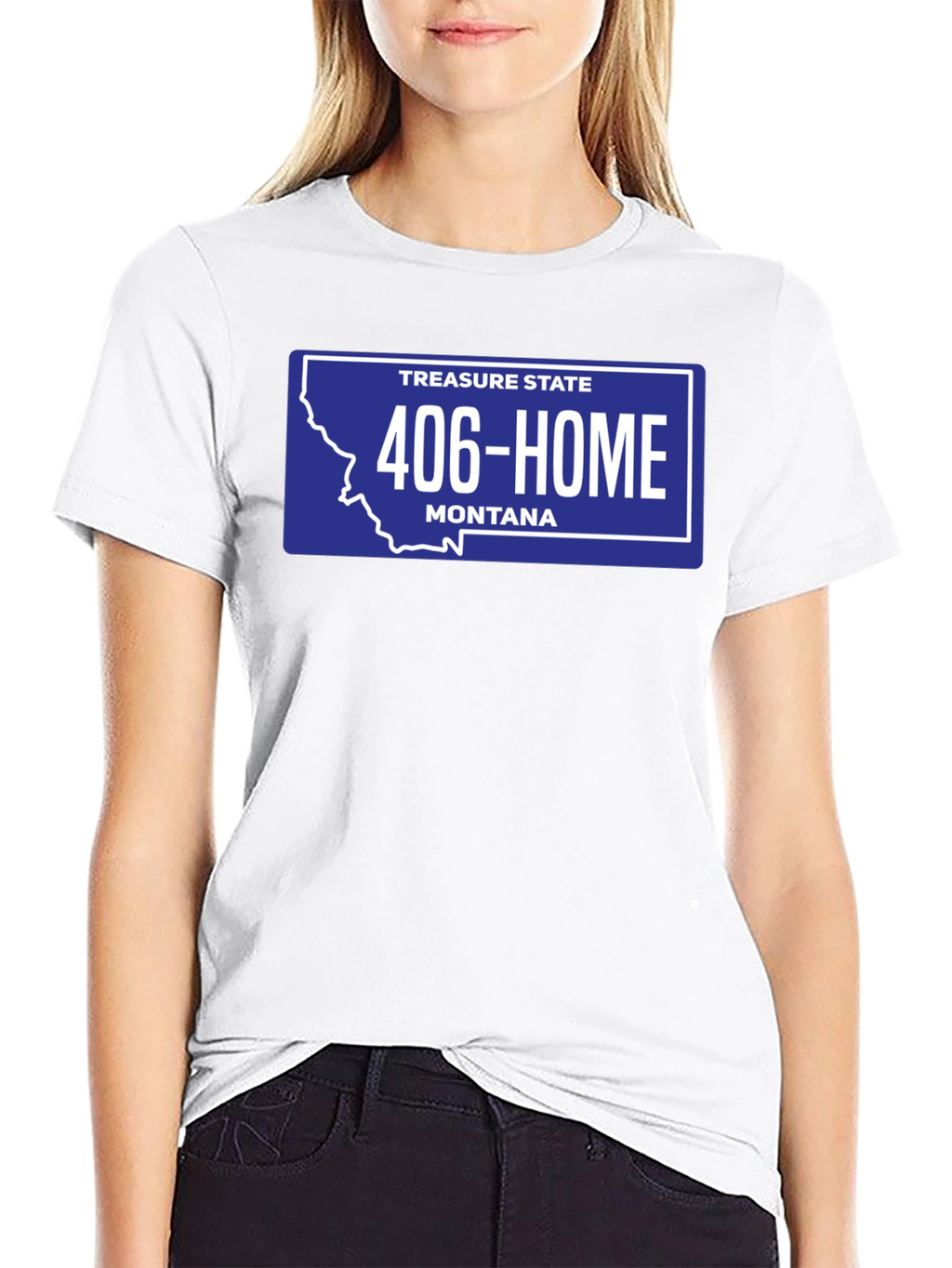 Montana State License Plate T-Shirt