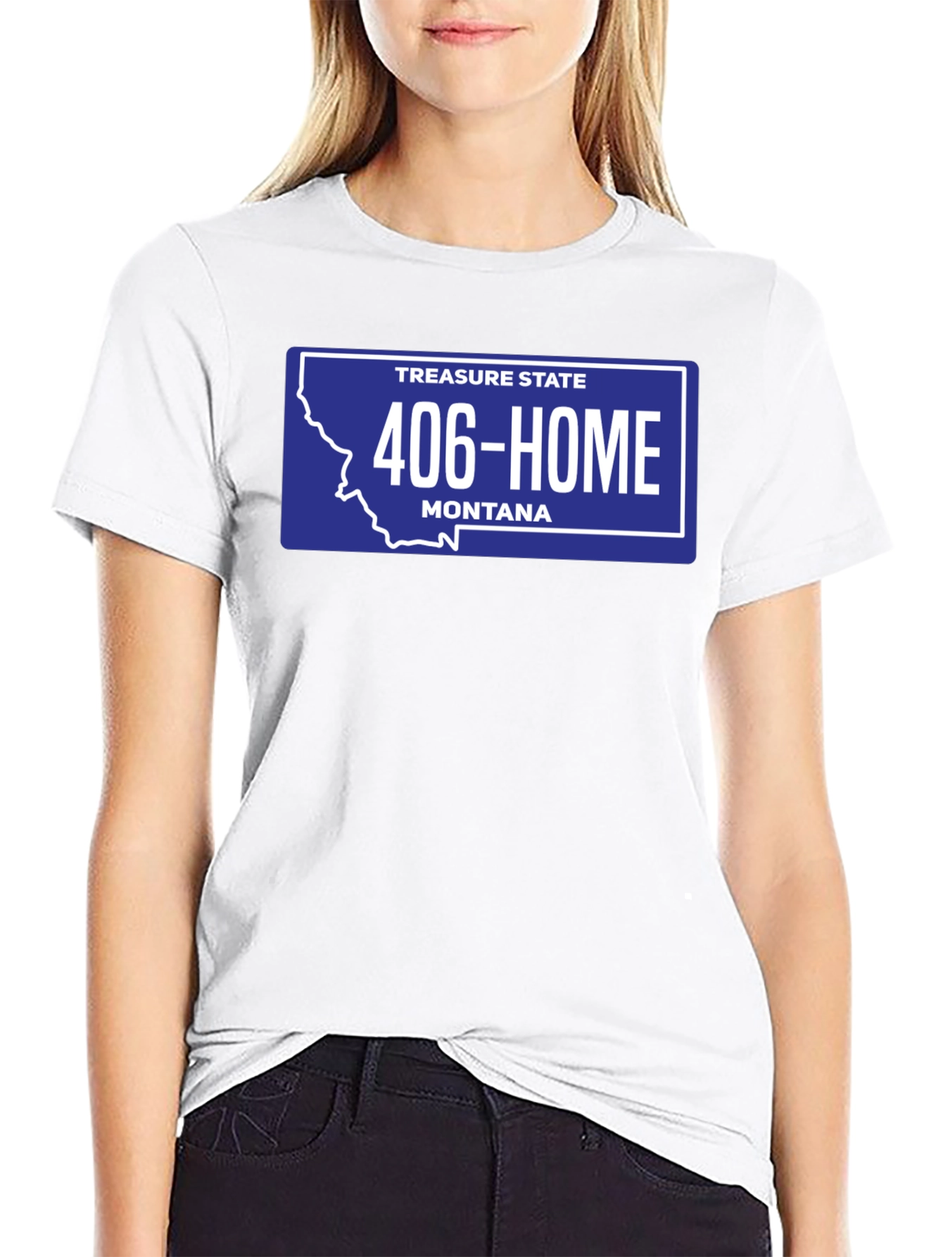 Montana State License Plate T-Shirt