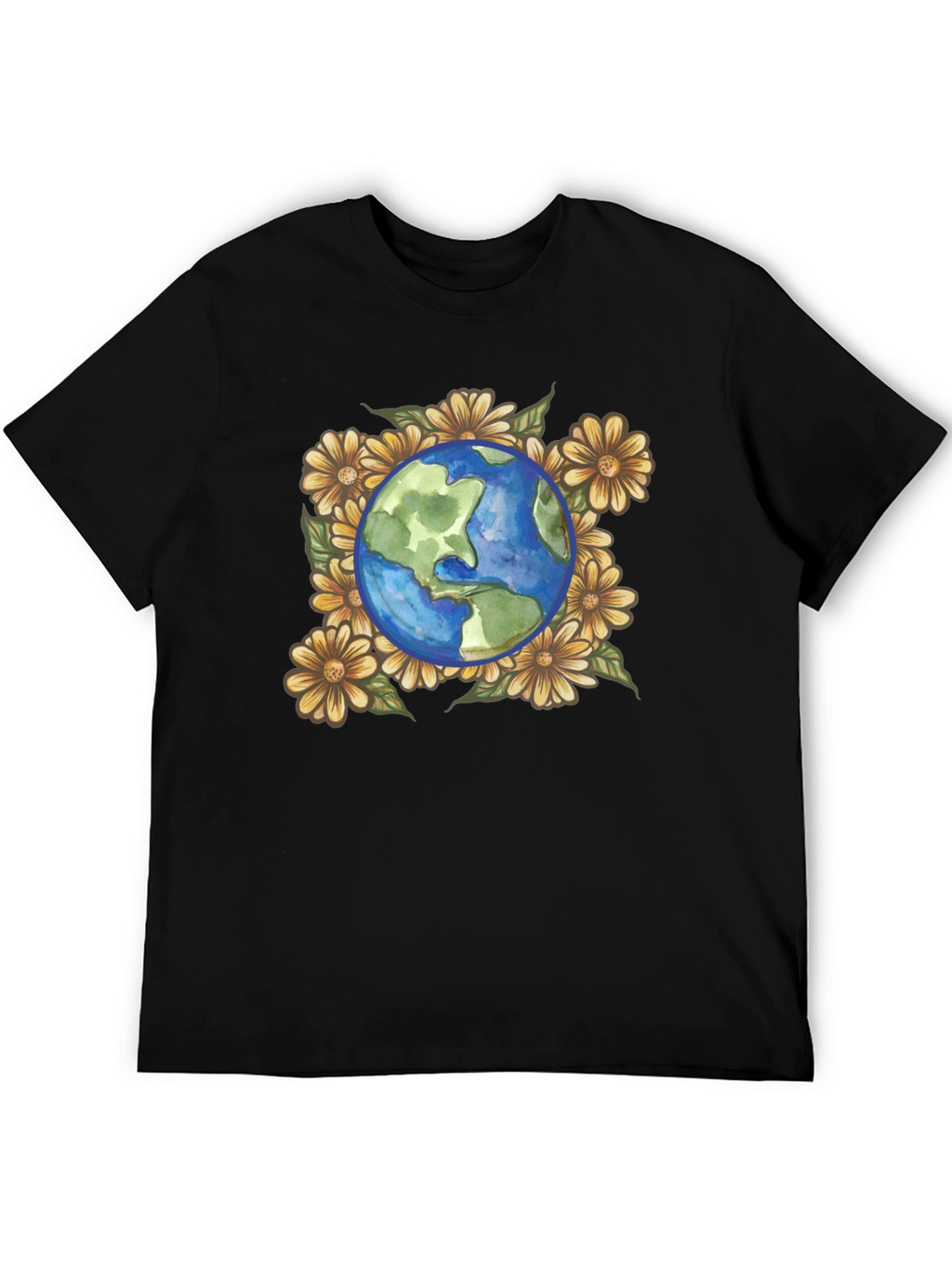 Earth & Flowers Graphic Tee