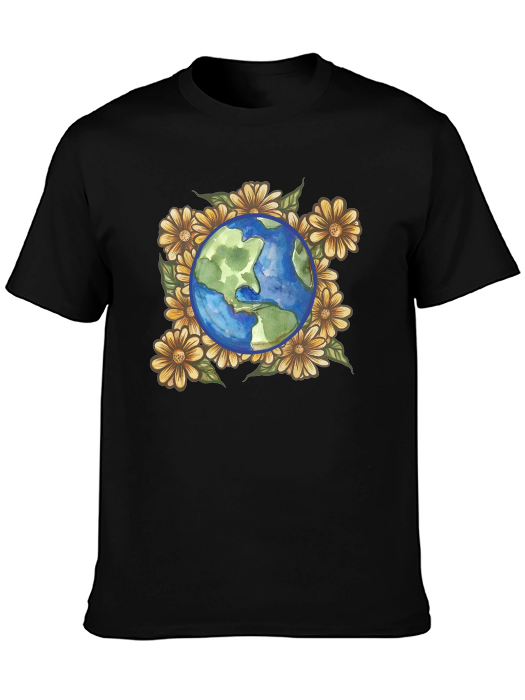 Earth & Flowers Graphic Tee