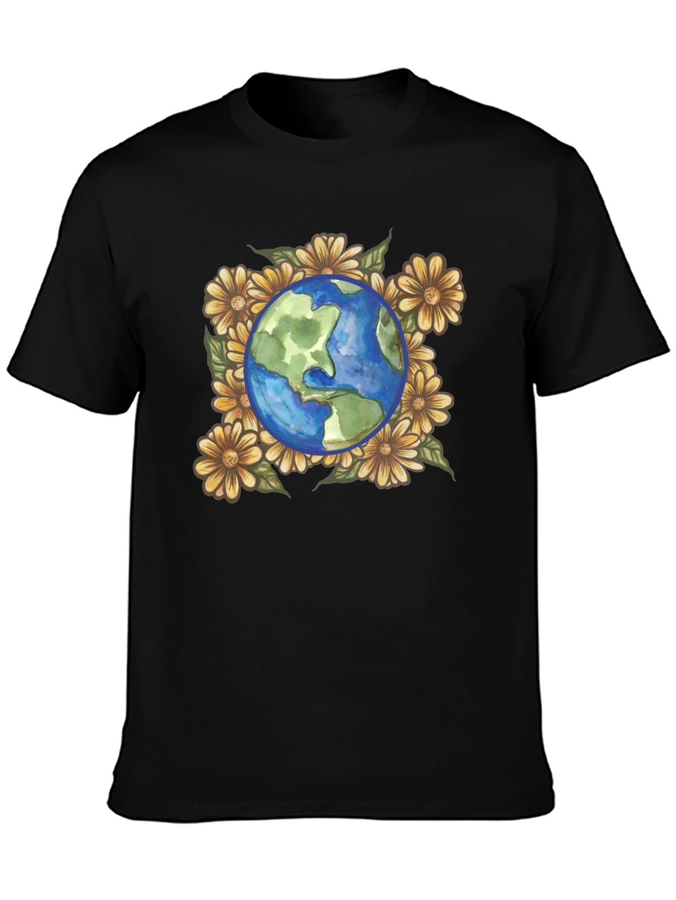 Earth & Flowers Graphic Tee