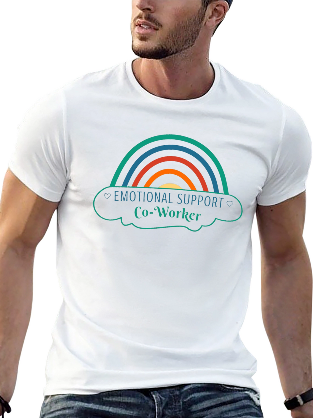 Emotional Support Co-worker T-shirt