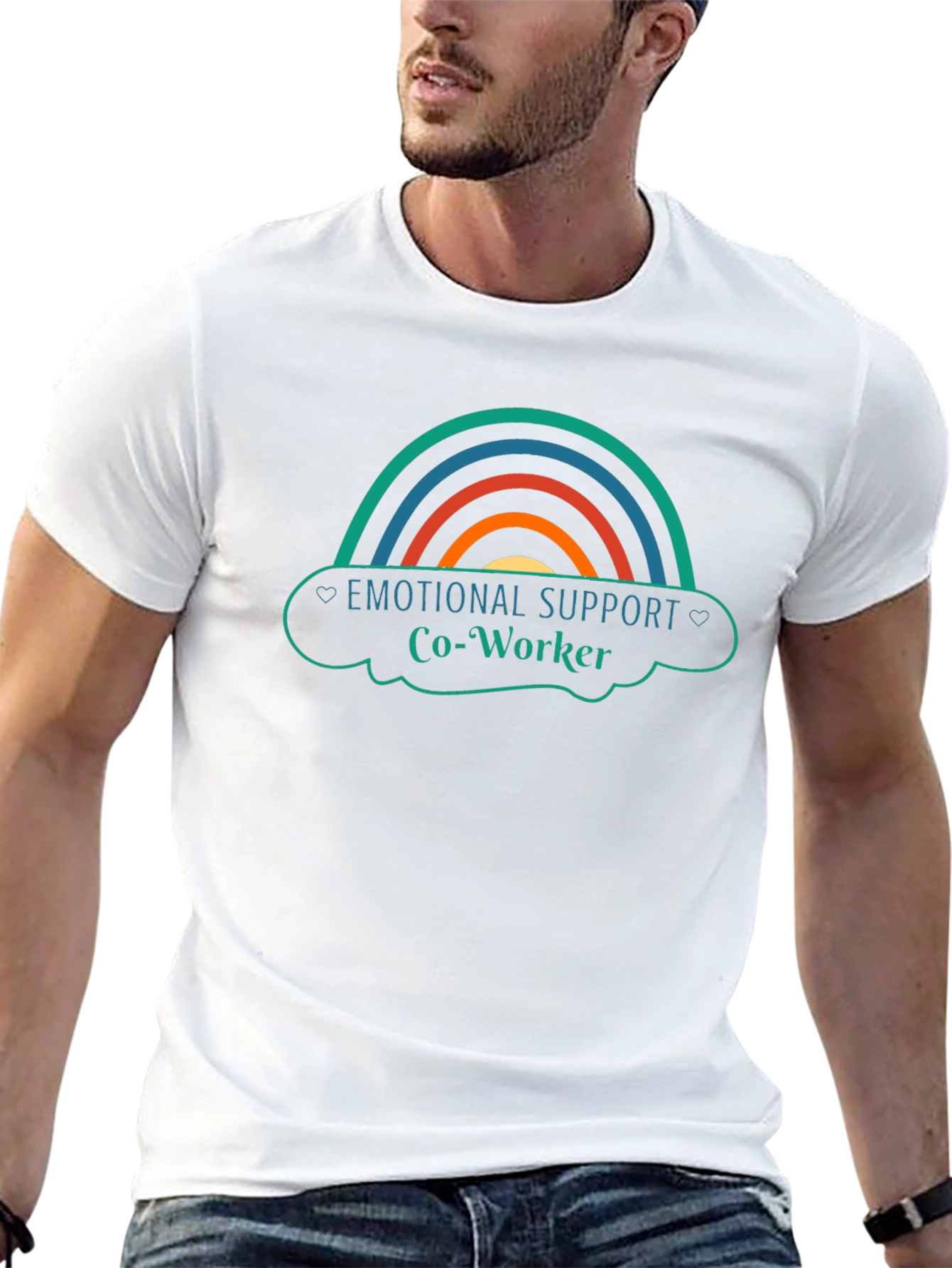 Emotional Support Co-worker T-shirt