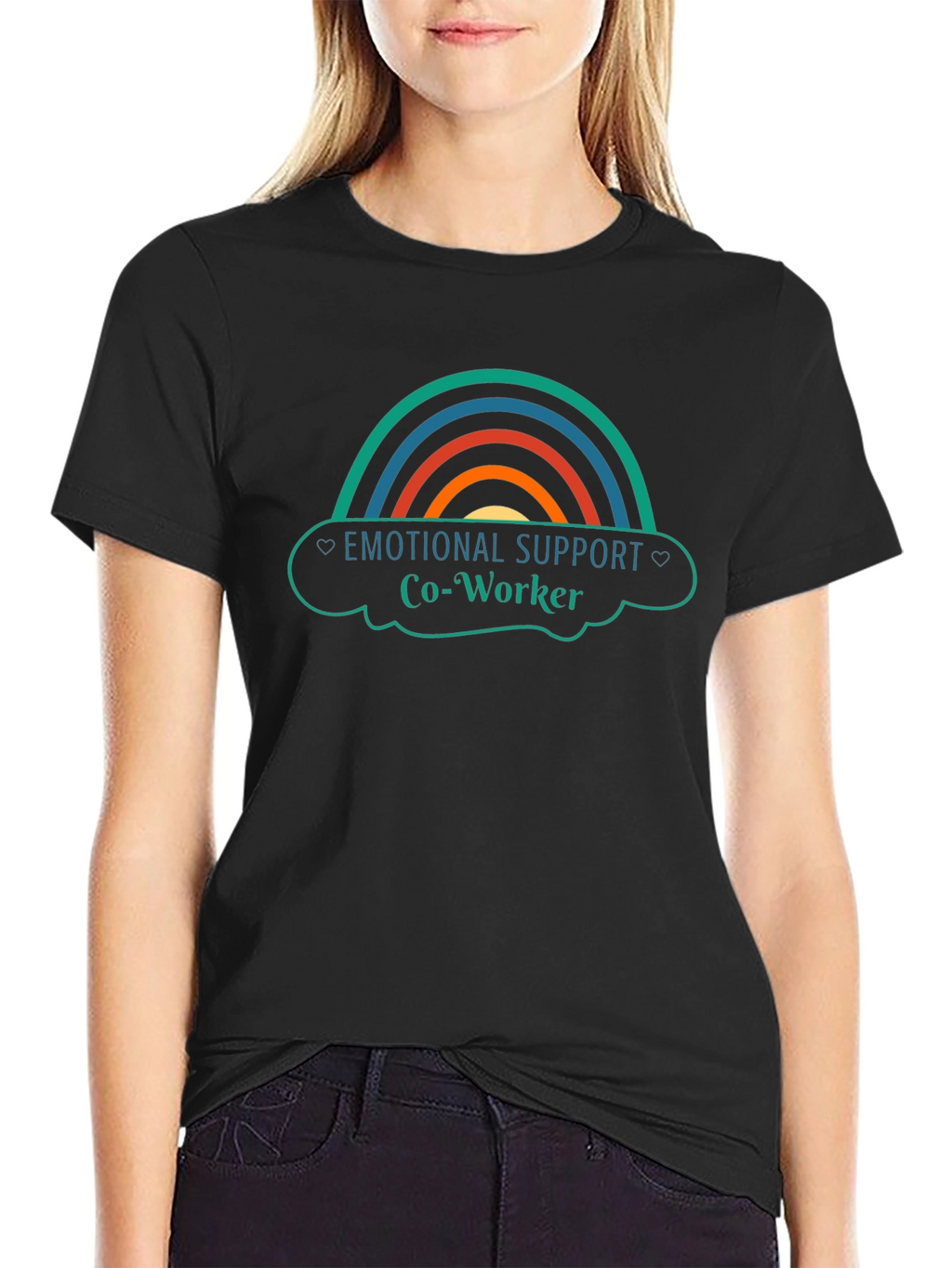 Emotional Support Co-worker T-shirt