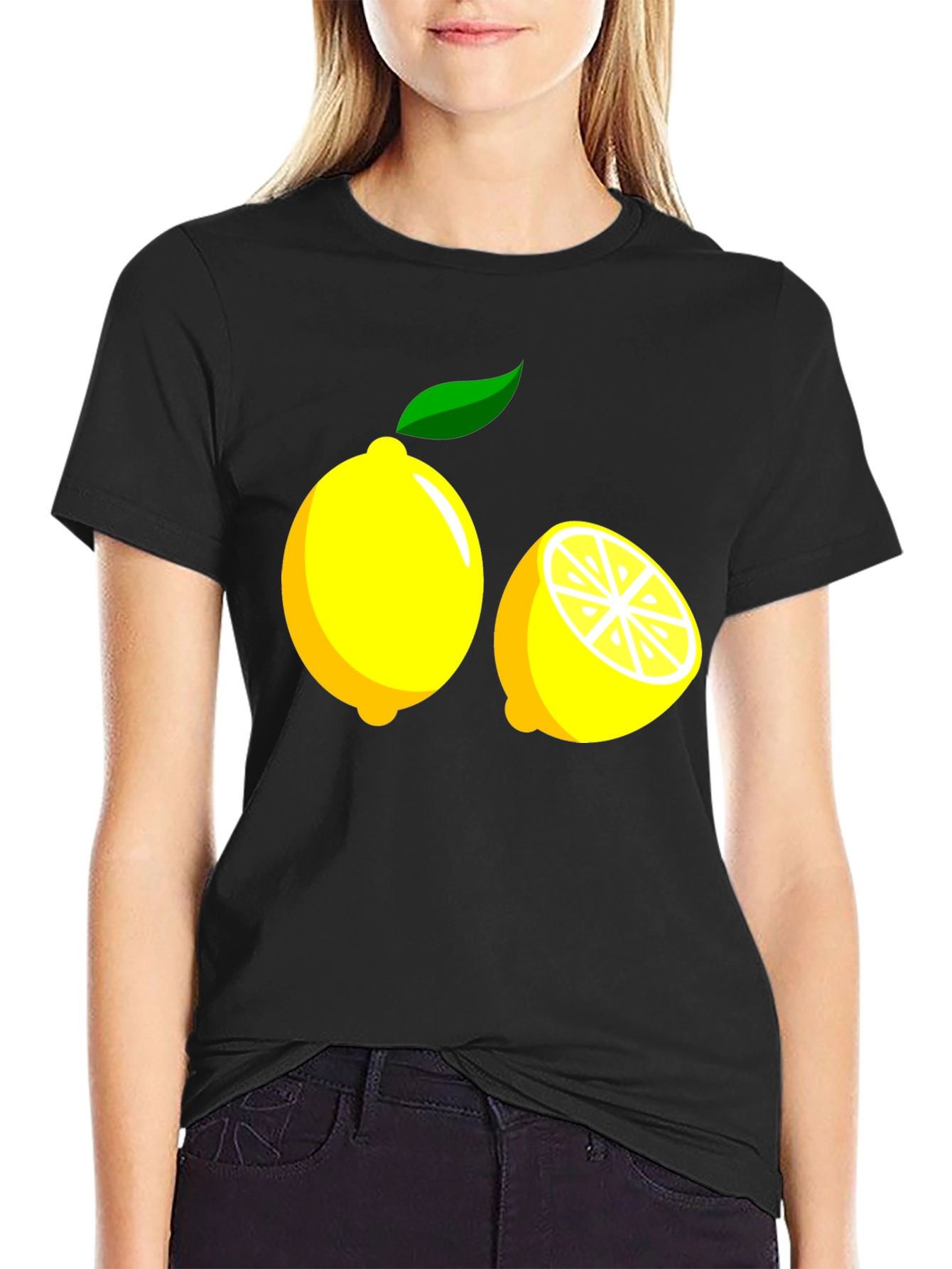 Lemon Graphic Tee - Stylish Summer T-Shirt