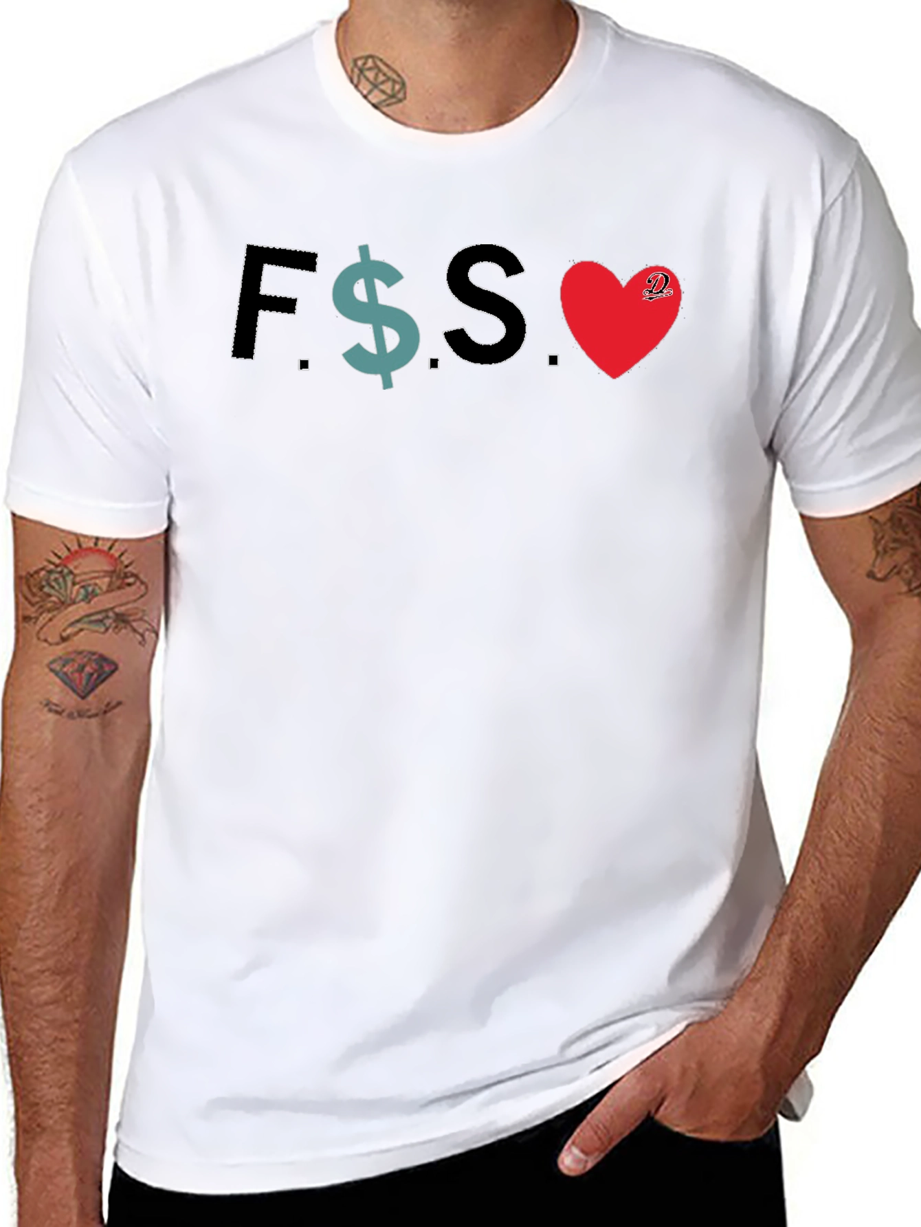 F$S Love T-Shirt - Stylish Graphic Tee