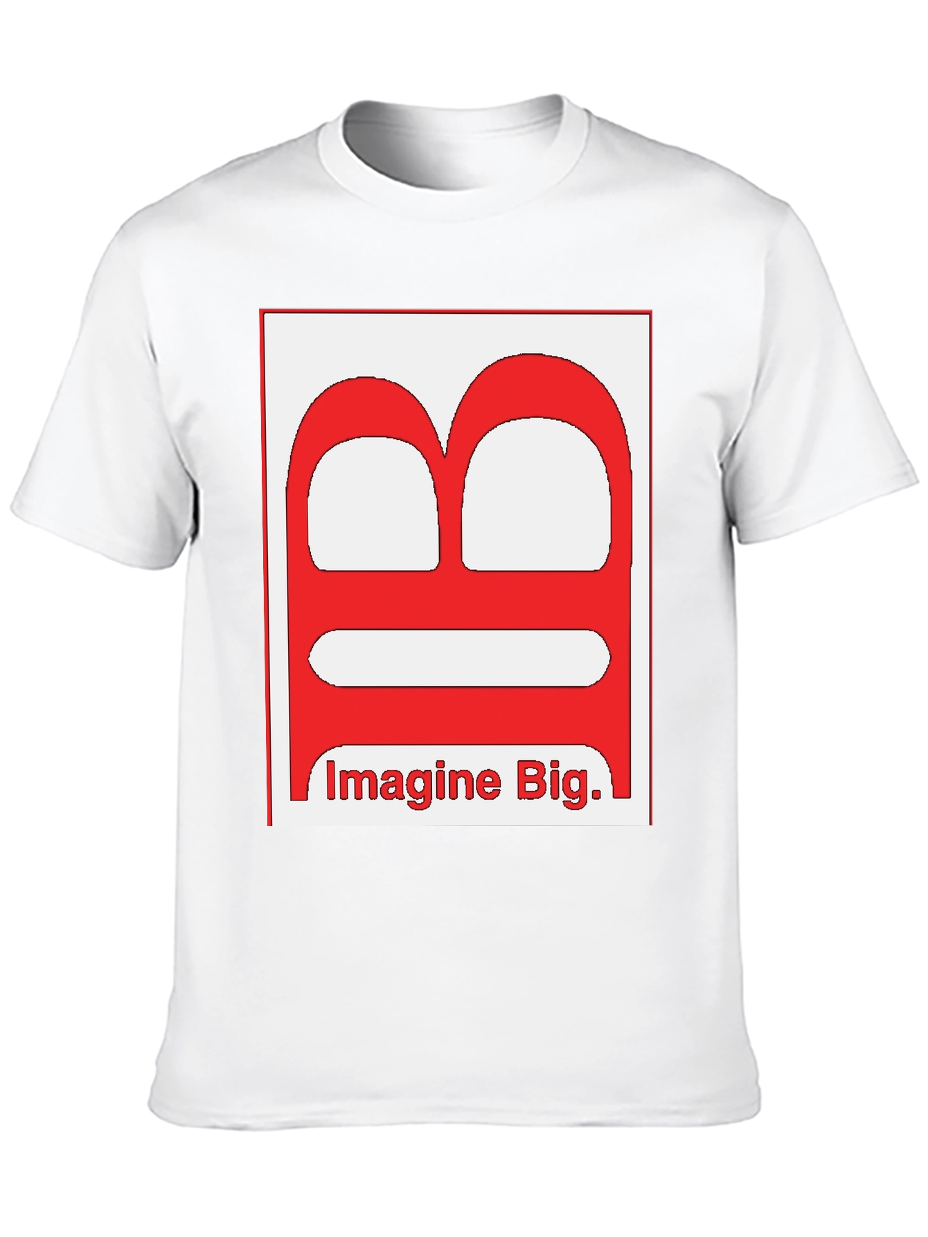Imagine Big Letter Graphic Black T-Shirt