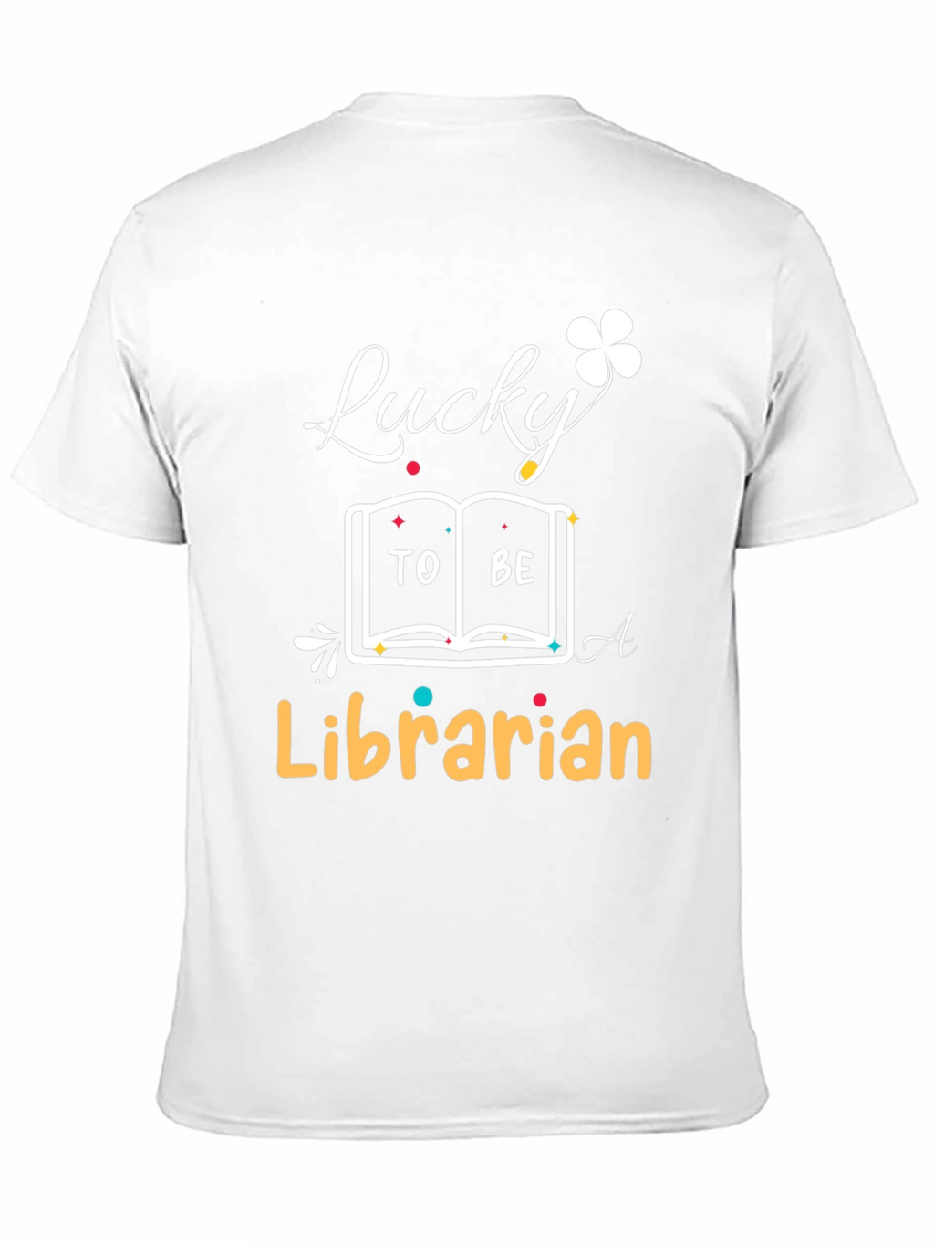 Lucky Librarian T-Shirt - Book Lover Tee