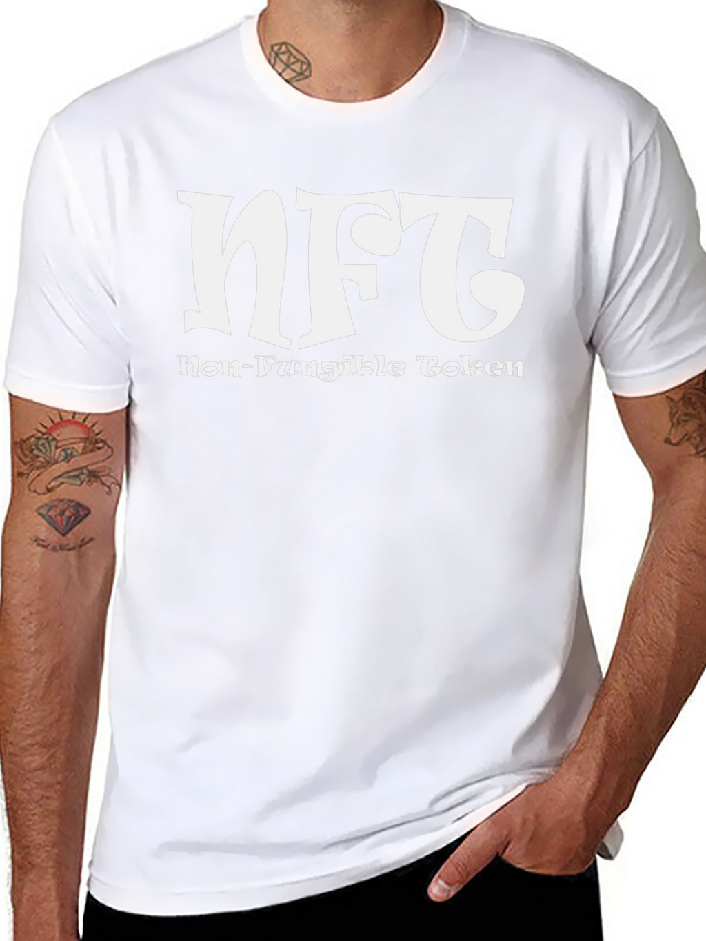 NFT Non-Fungible Token Black T-Shirt
