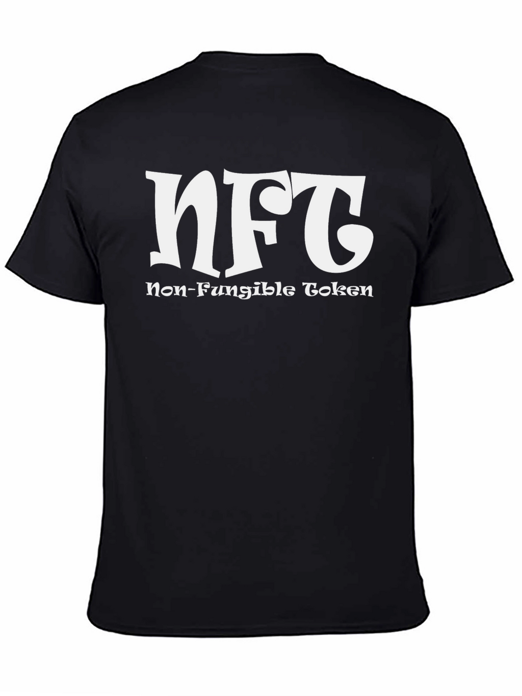 NFT Non-Fungible Token Black T-Shirt