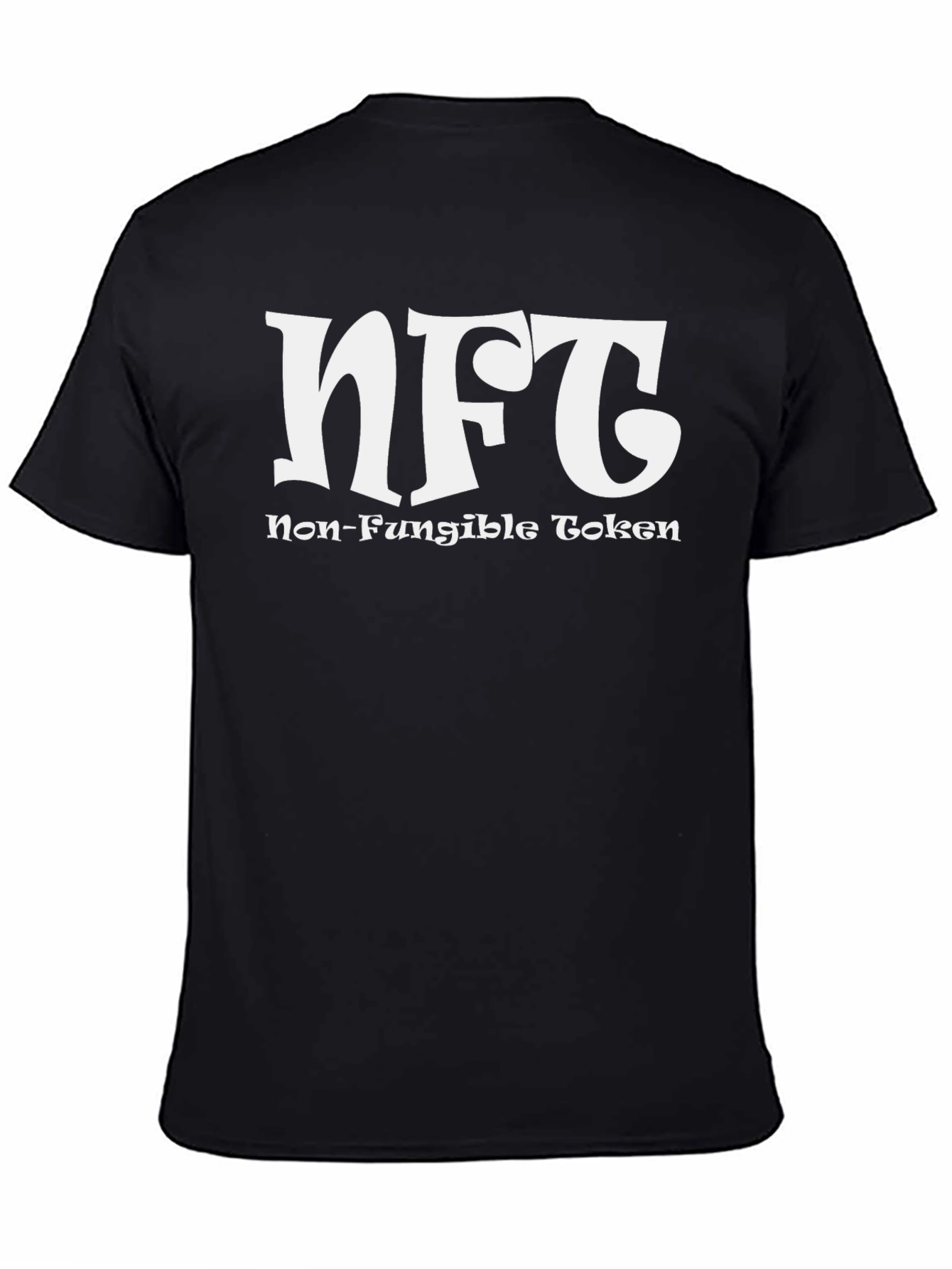 NFT Non-Fungible Token Black T-Shirt