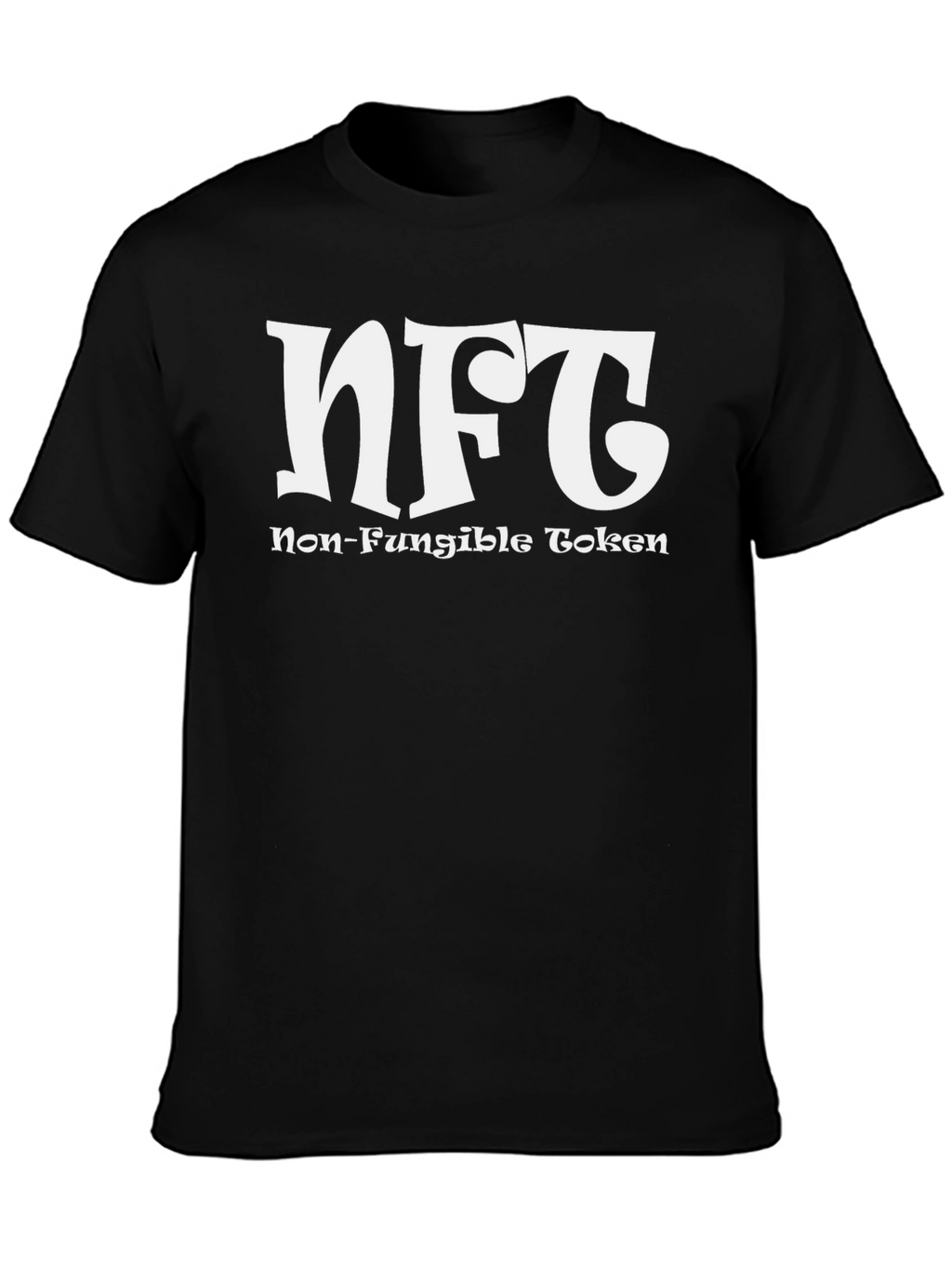 NFT Non-Fungible Token Black T-Shirt