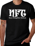 NFT Non-Fungible Token Black T-Shirt