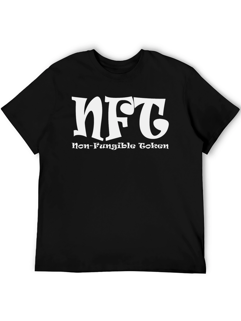 NFT Non-Fungible Token Black T-Shirt