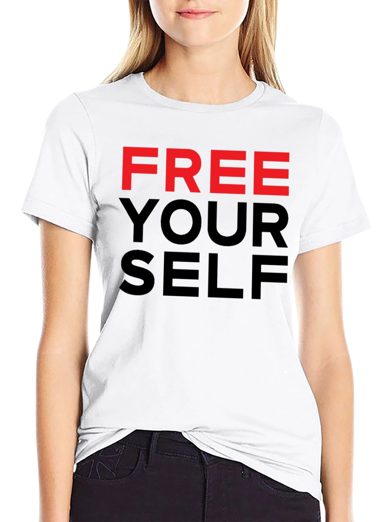 Free Yourself Graphic Tee - Bold Statement T-Shirt