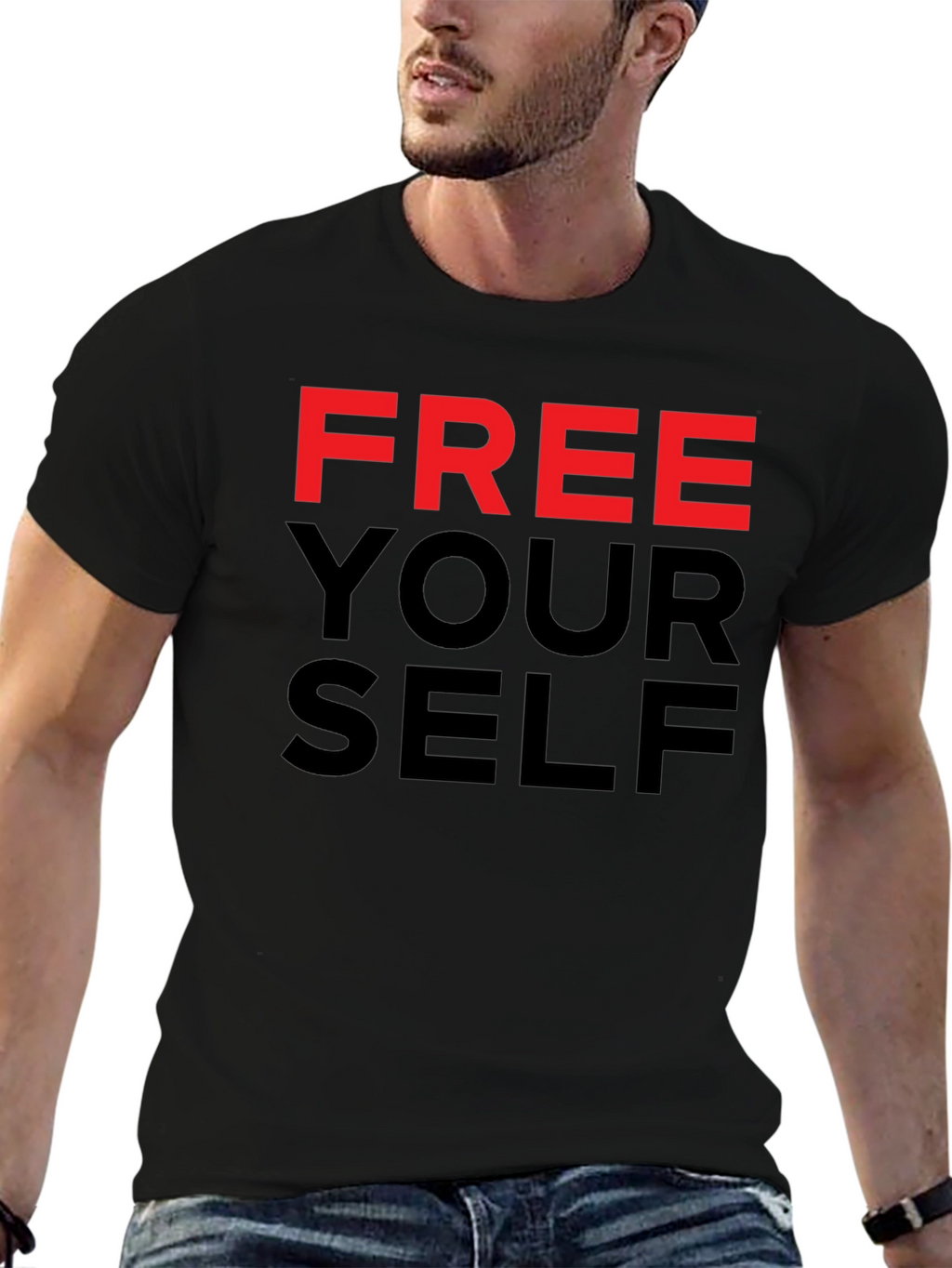 Free Yourself Graphic Tee - Bold Statement T-Shirt