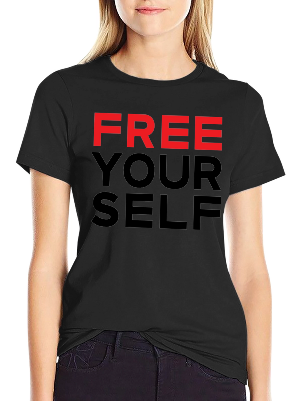 Free Yourself Graphic Tee - Bold Statement T-Shirt