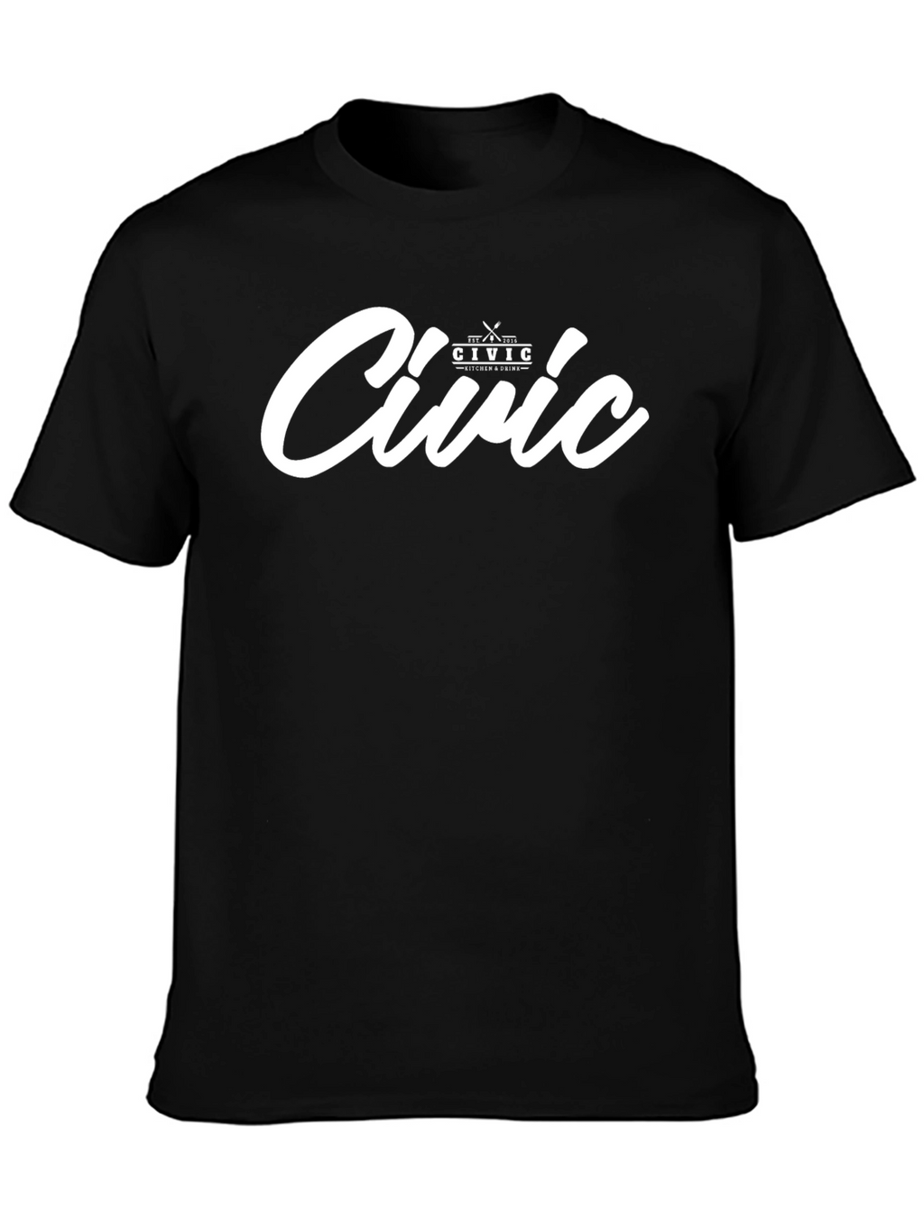 Civic Kitchen & Dining Black T-Shirt