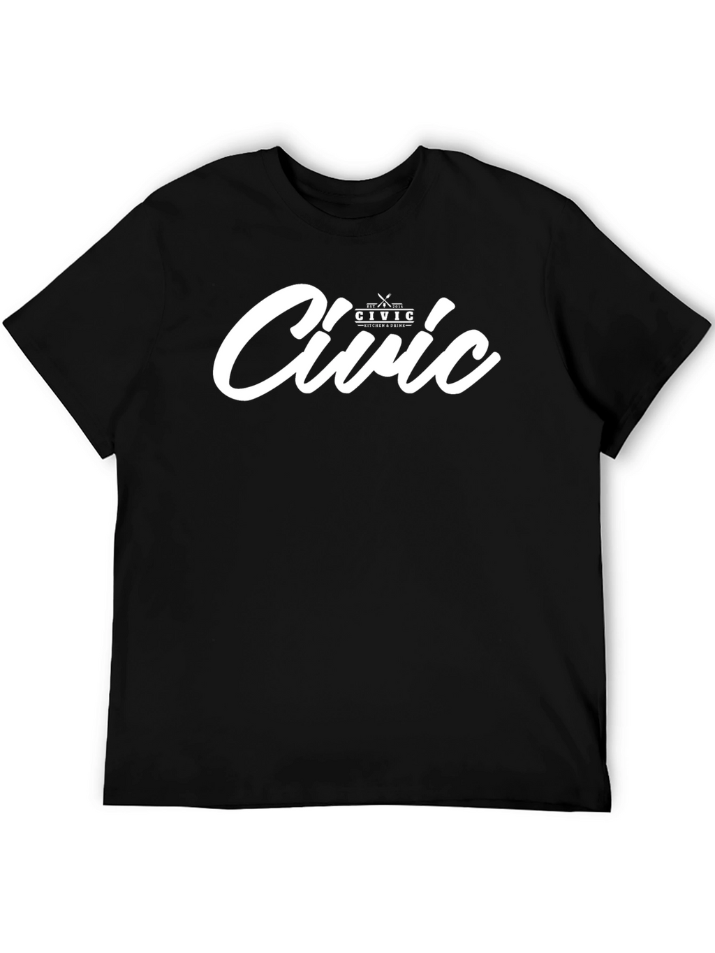 Civic Kitchen & Dining Black T-Shirt
