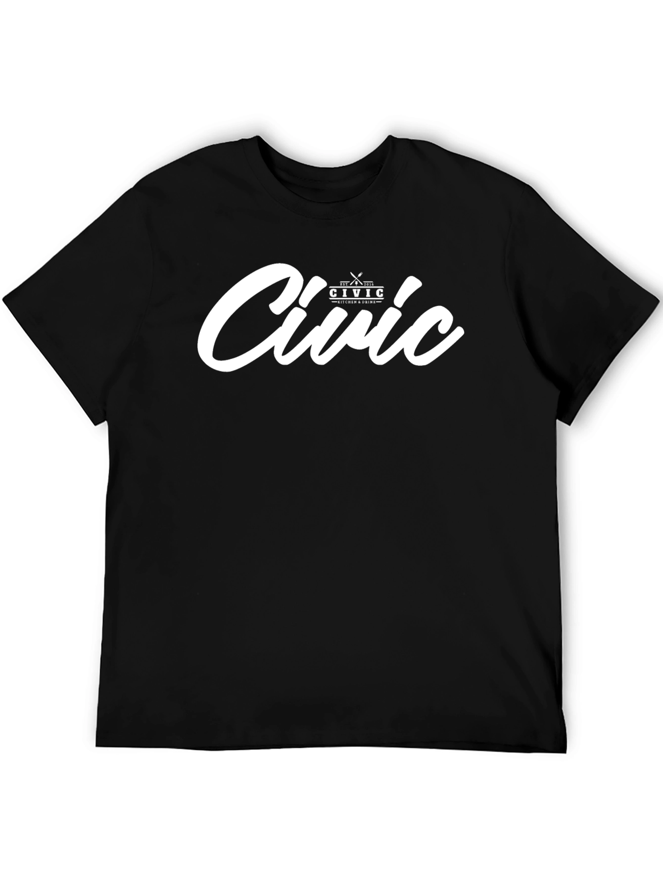 Civic Kitchen & Dining Black T-Shirt