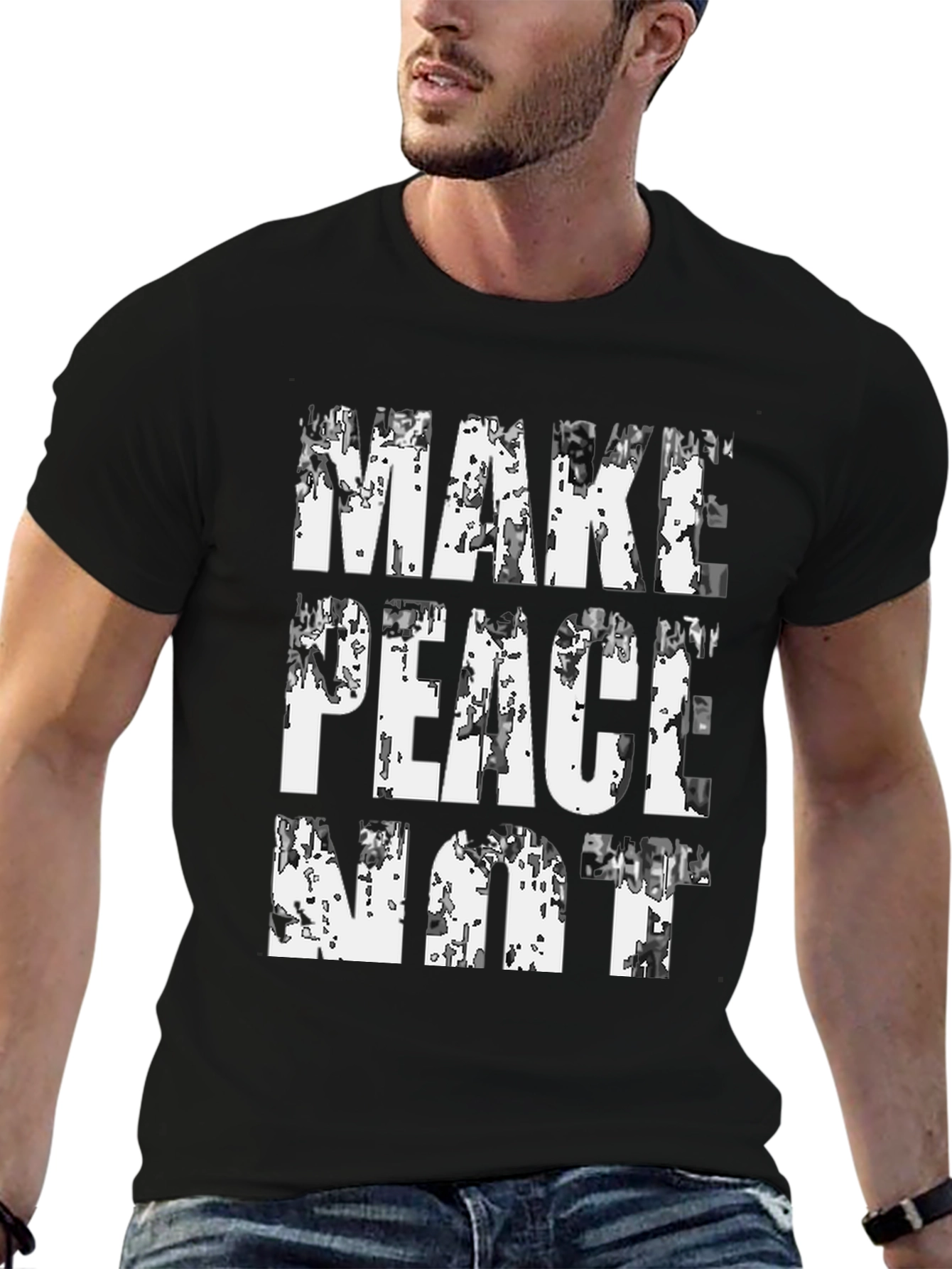 Make Peace Not War Graphic Tee