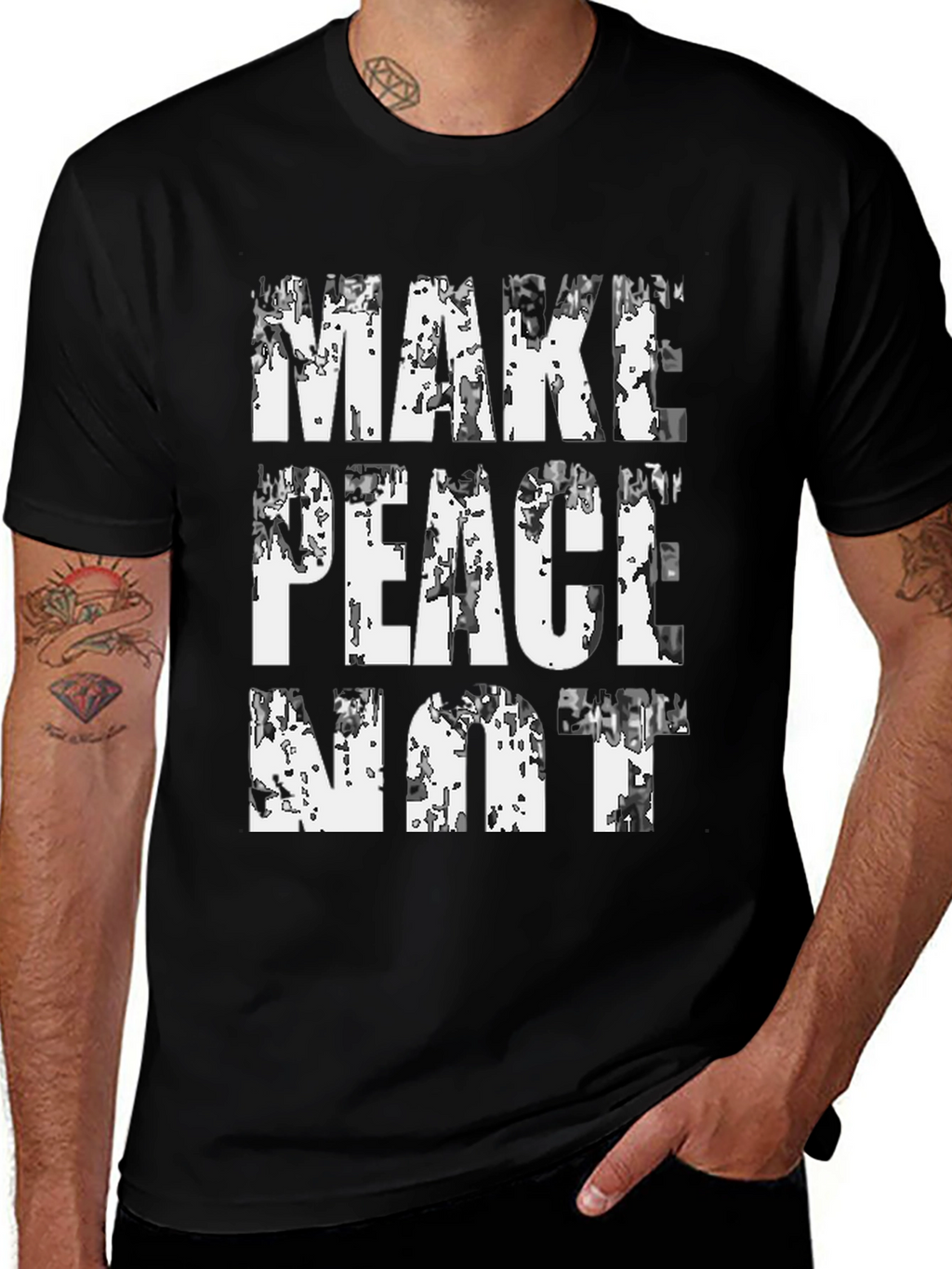 Make Peace Not War Graphic Tee