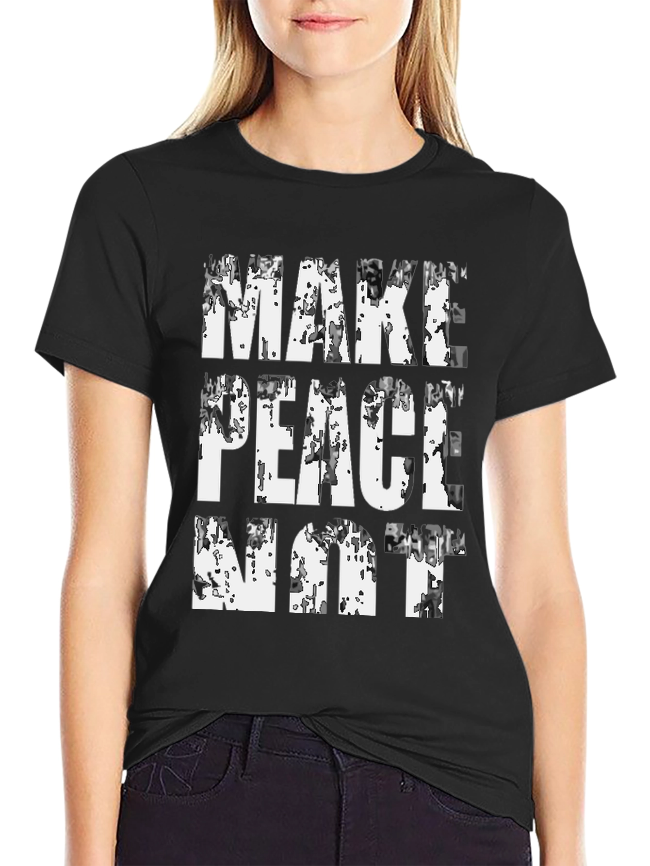 Make Peace Not War Graphic Tee