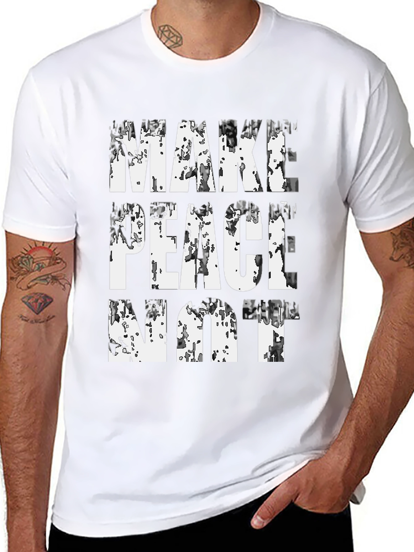 Make Peace Not War Graphic Tee