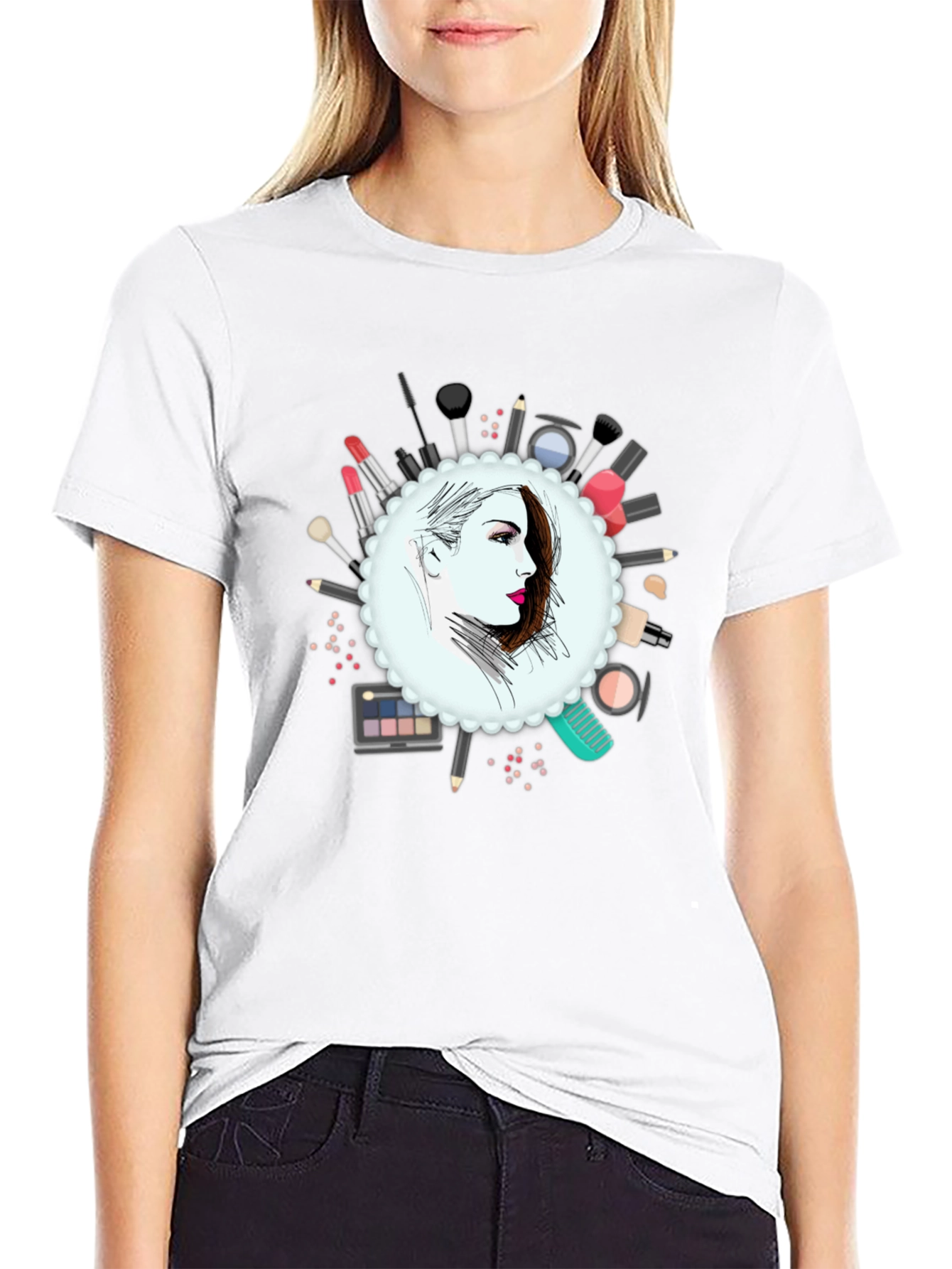 Makeup Artist T-Shirt - Beauty Queen Tee
