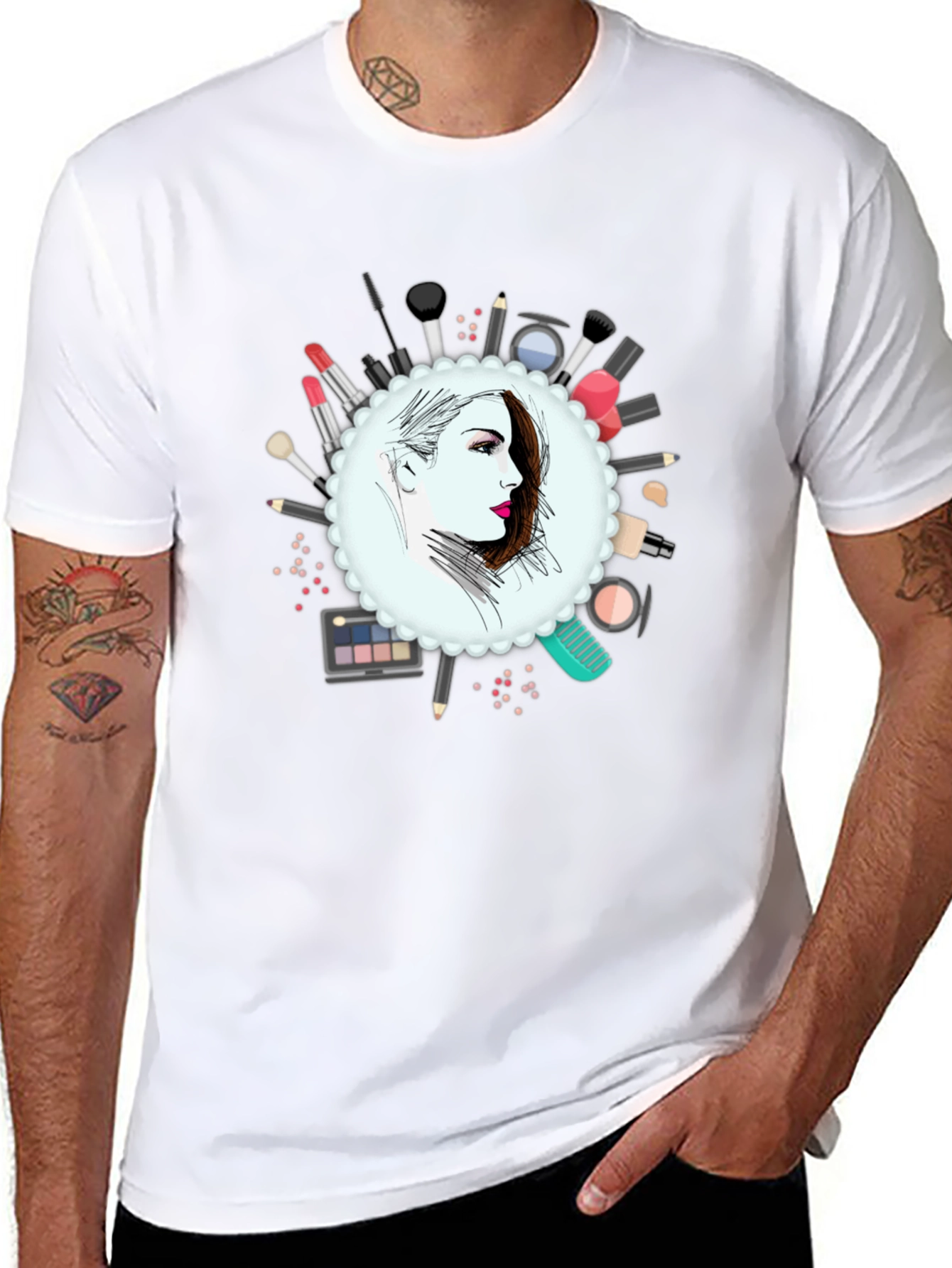 Makeup Artist T-Shirt - Beauty Queen Tee
