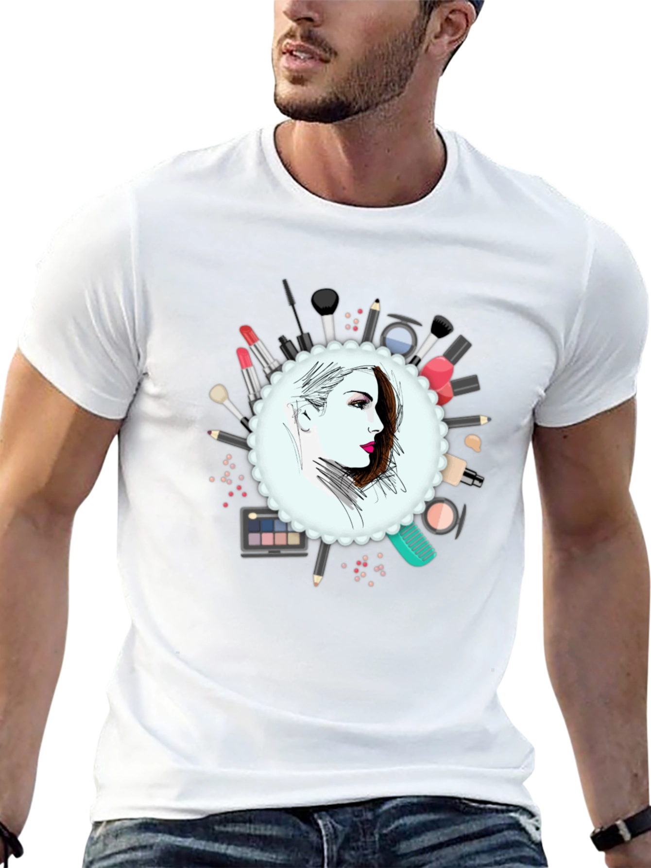 Makeup Artist T-Shirt - Beauty Queen Tee