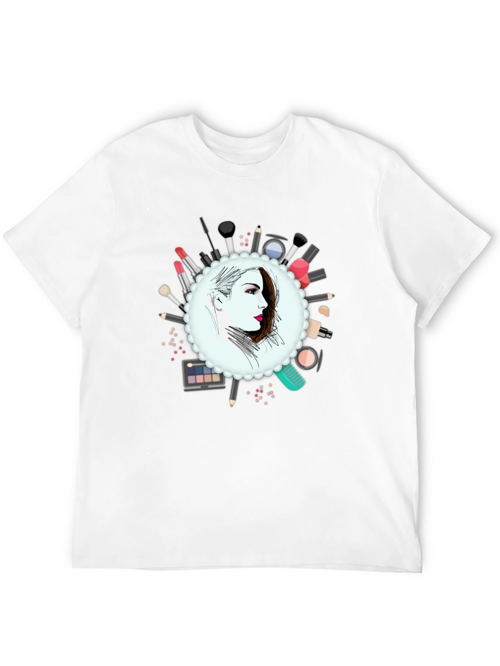 Makeup Artist T-Shirt - Beauty Queen Tee