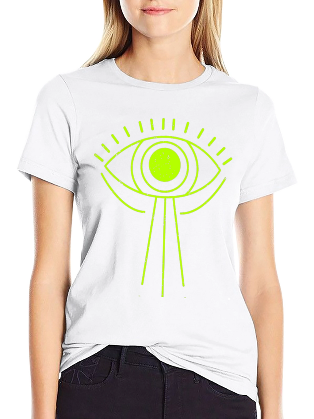 All-Seeing Eye Graphic Tee - Black