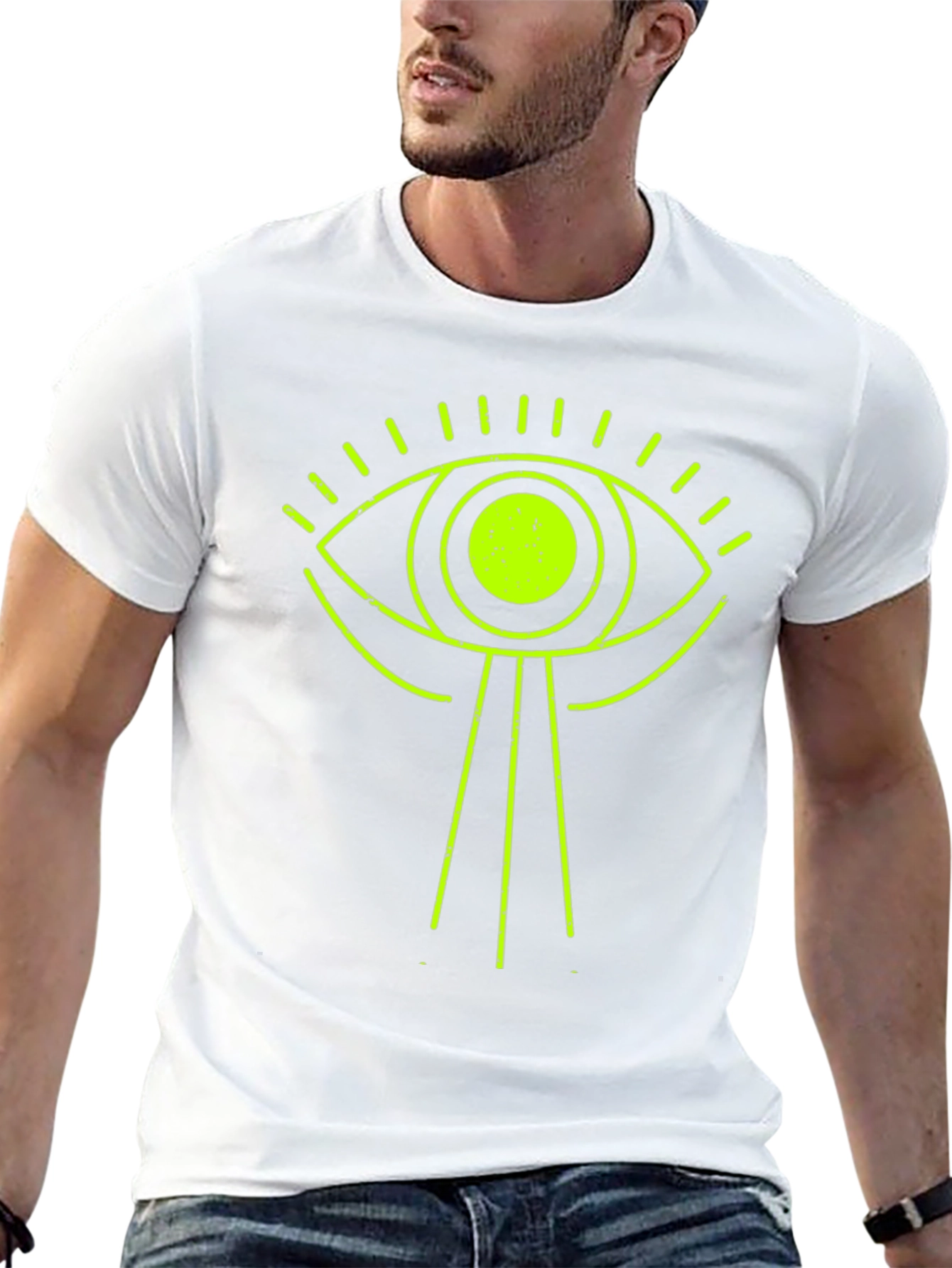 All-Seeing Eye Graphic Tee - Black