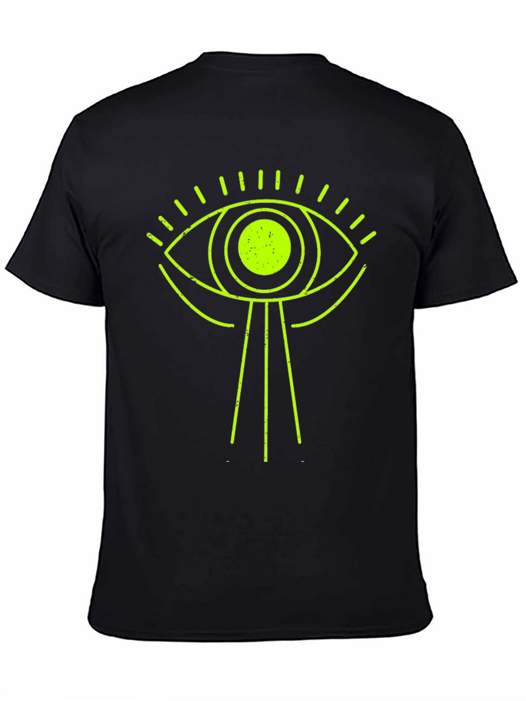 All-Seeing Eye Graphic Tee - Black