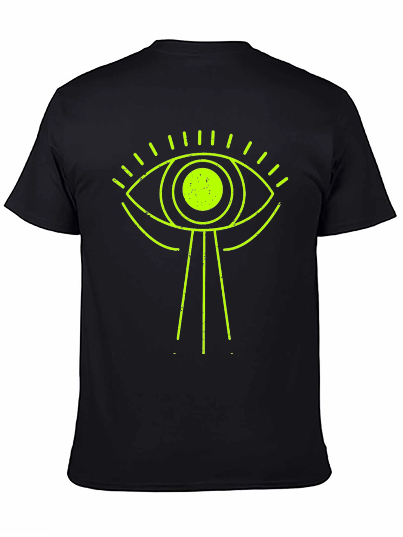 All-Seeing Eye Graphic Tee - Black