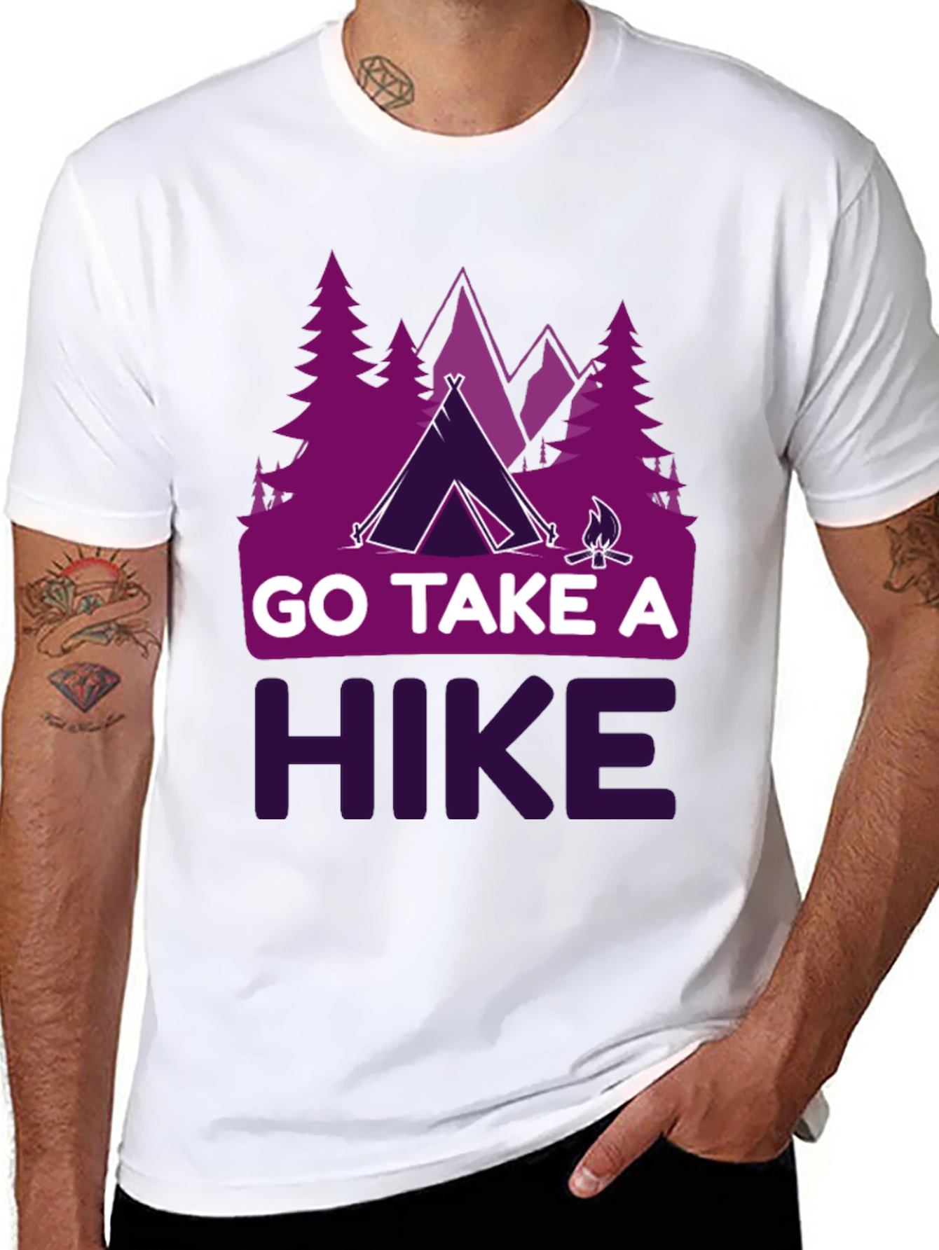 Go Take a Hike Graphic T-Shirt