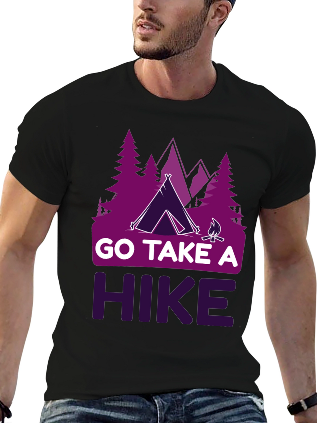 Go Take a Hike Graphic T-Shirt