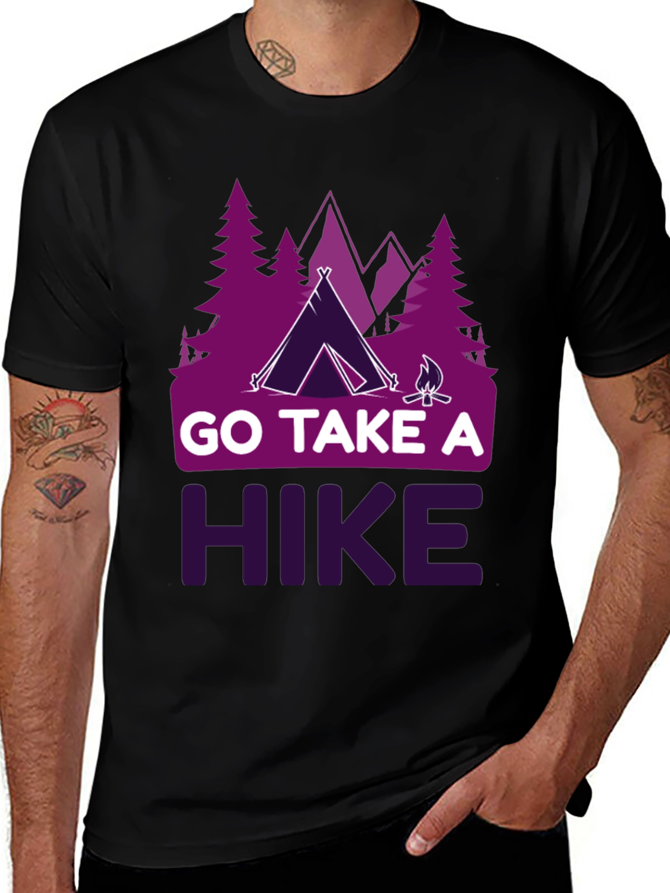 Go Take a Hike Graphic T-Shirt