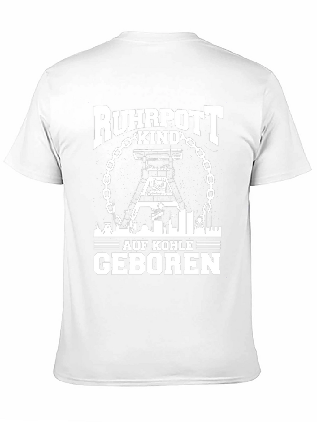 Ruhrpott Kind Coal Miner T-Shirt - Black Graphic Tee