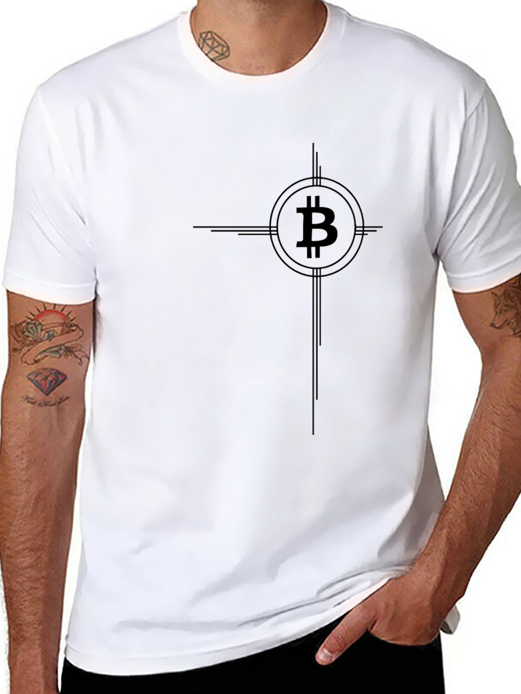 Bitcoin Graphic T-Shirt - Crypto Style