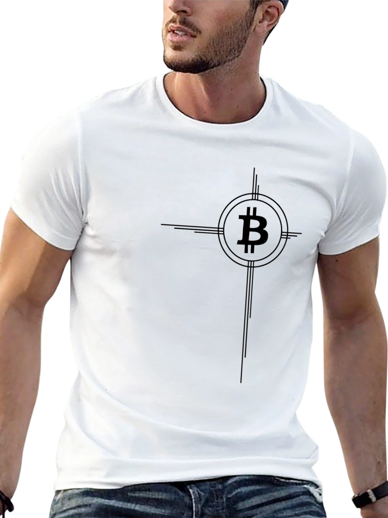 Bitcoin Graphic T-Shirt - Crypto Style