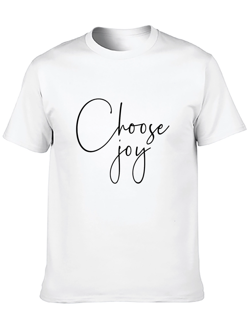 Choose Joy Black T-Shirt - Motivational Tee