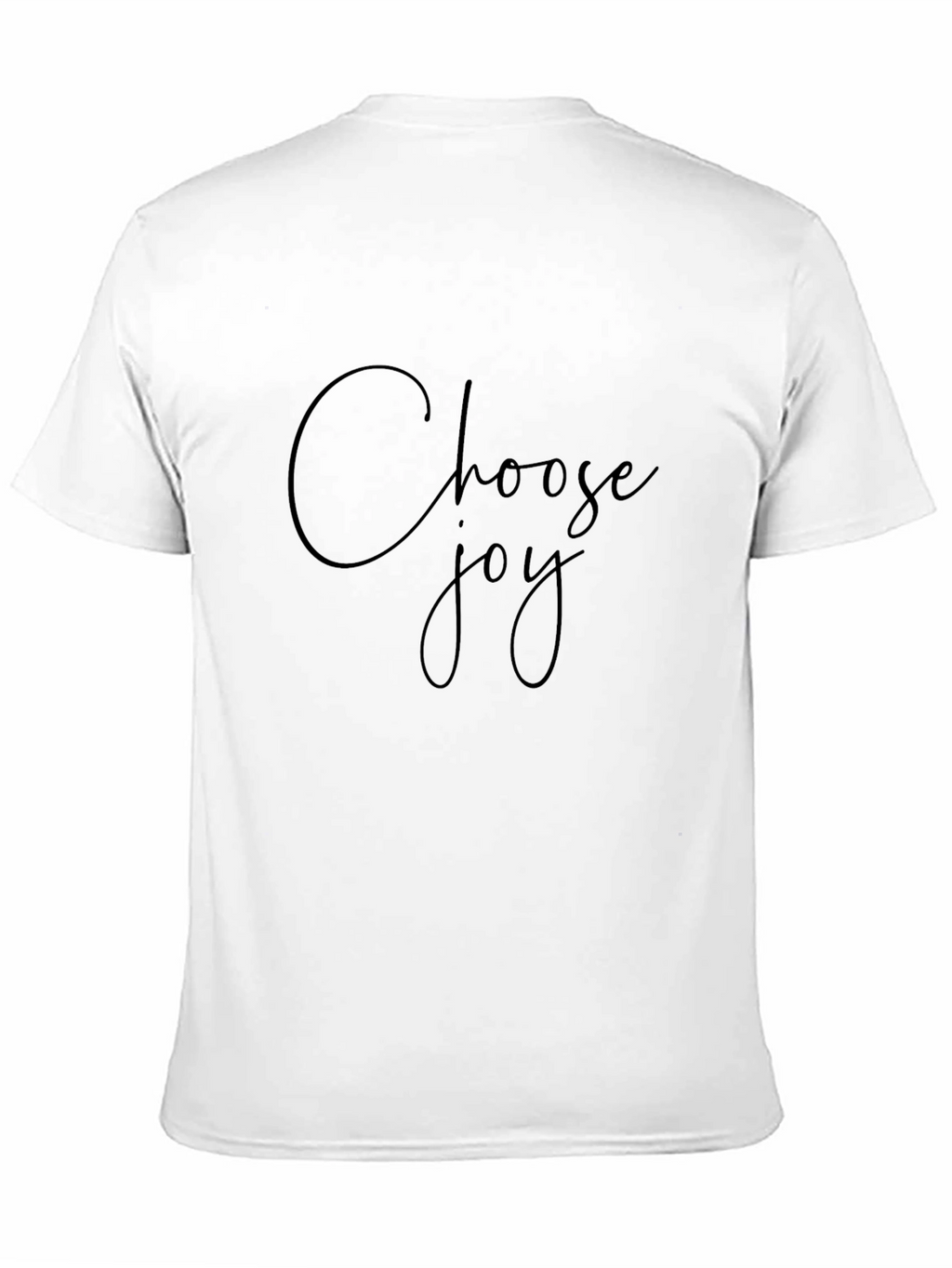 Choose Joy Black T-Shirt - Motivational Tee