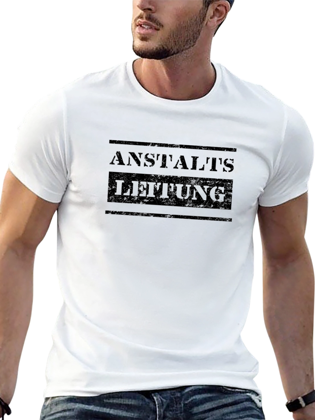 Anstaltsleitung Graphic Tee - Black T-Shirt