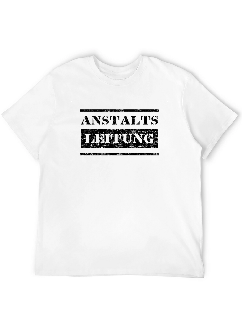 Anstaltsleitung Graphic Tee - Black T-Shirt