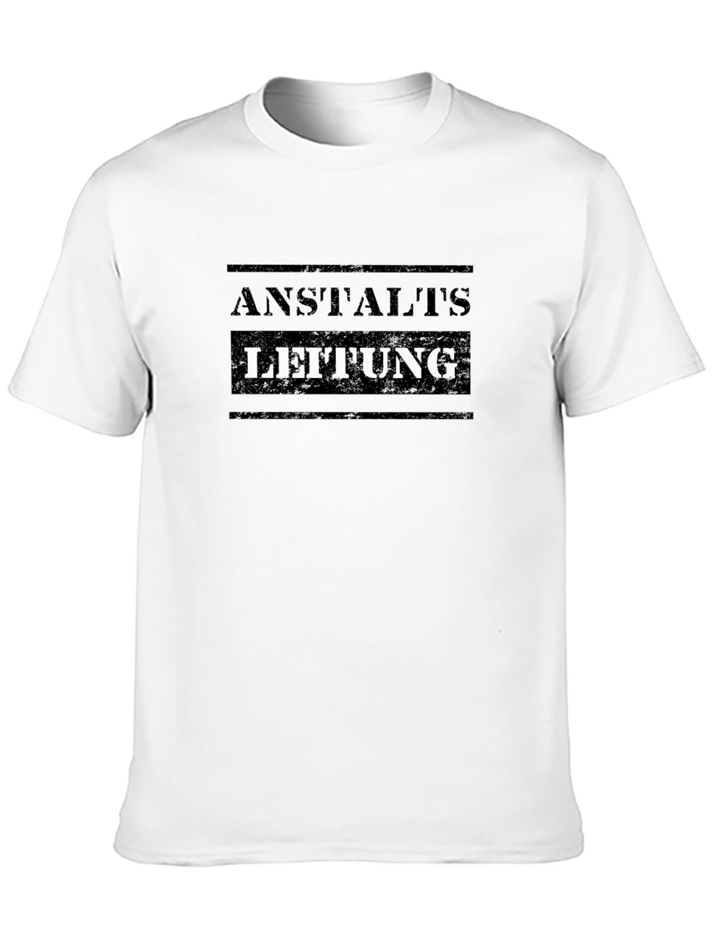 Anstaltsleitung Graphic Tee - Black T-Shirt