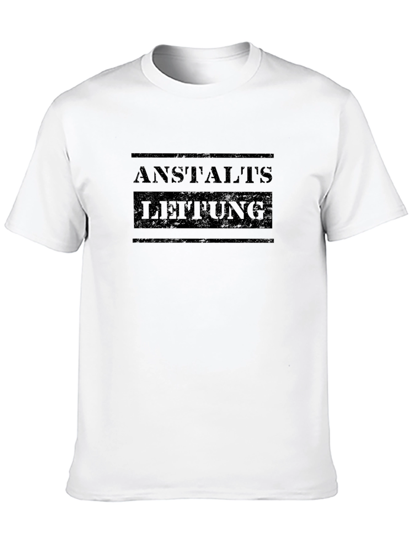 Anstaltsleitung Graphic Tee - Black T-Shirt