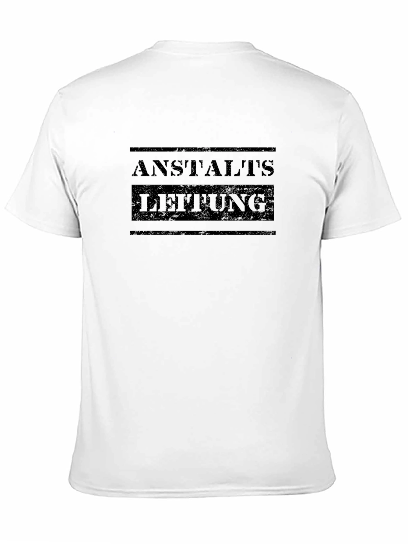 Anstaltsleitung Graphic Tee - Black T-Shirt